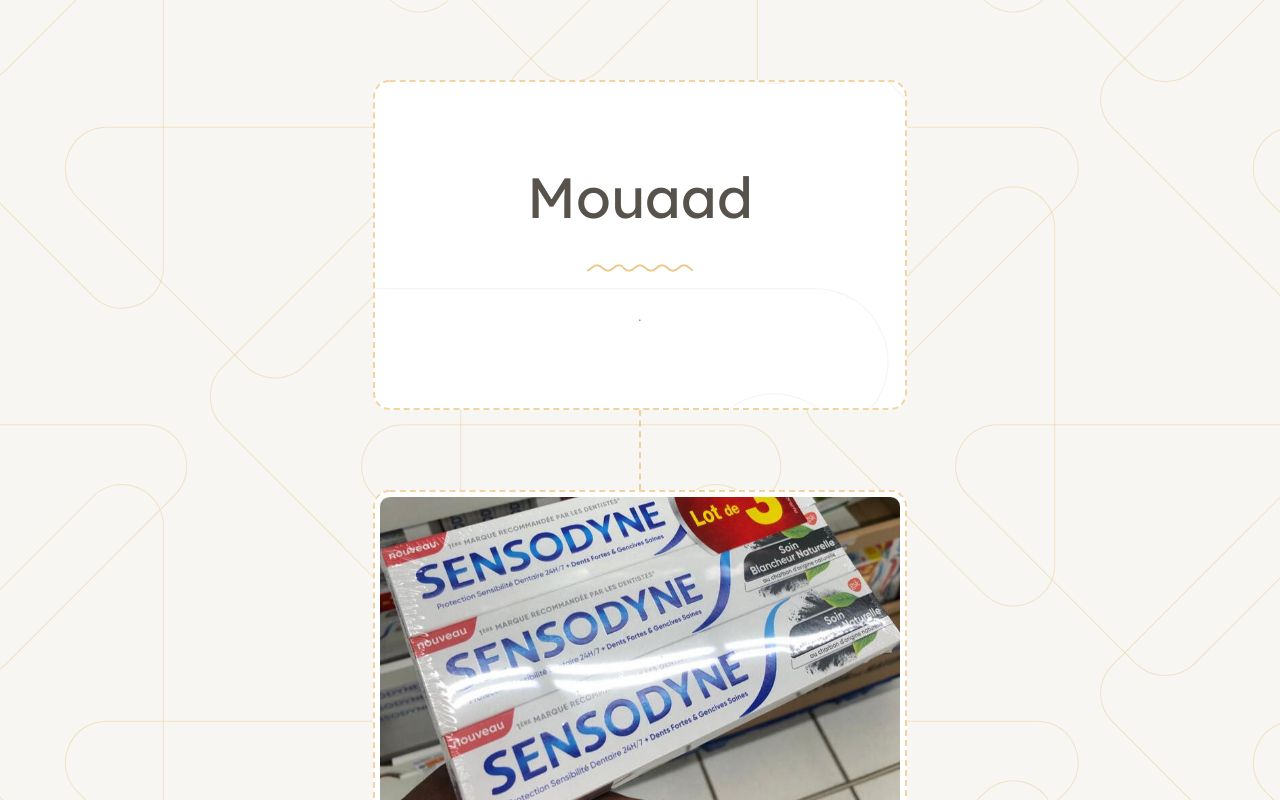 Carrd profile picture for @mouaad